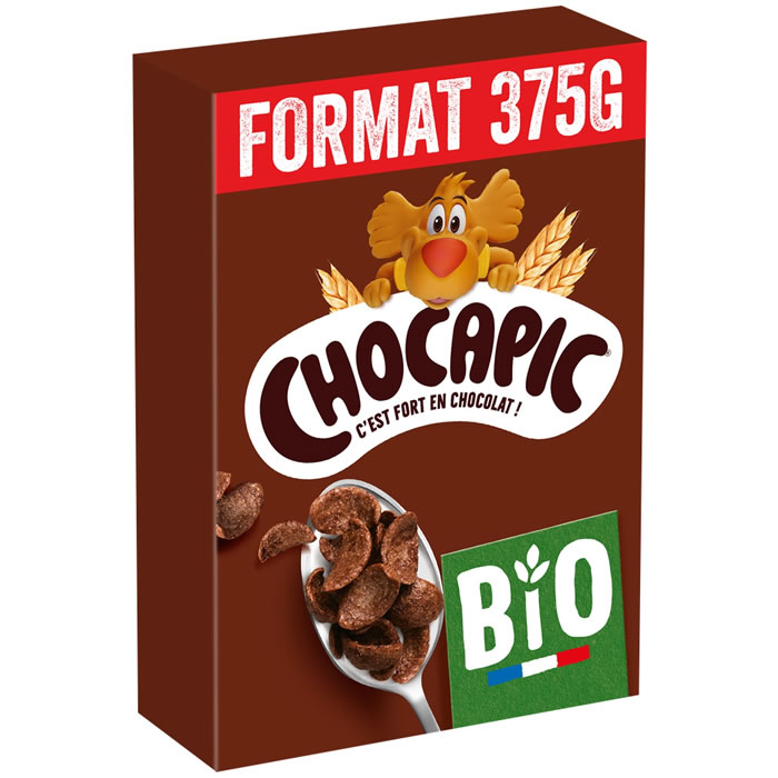 NESTLE Chocapic – Céréales au chocolat bio 375 g