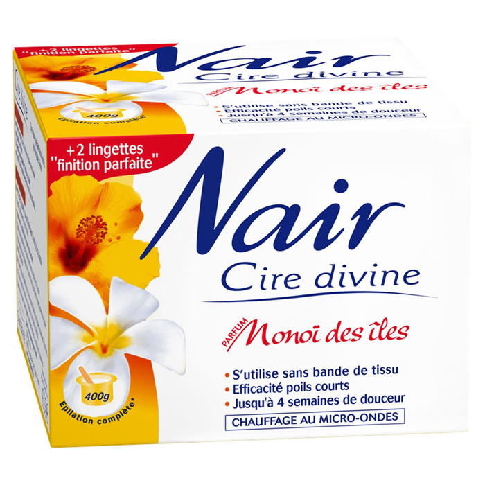 NAIR – Cire chaude au monoï des îles 400 g
