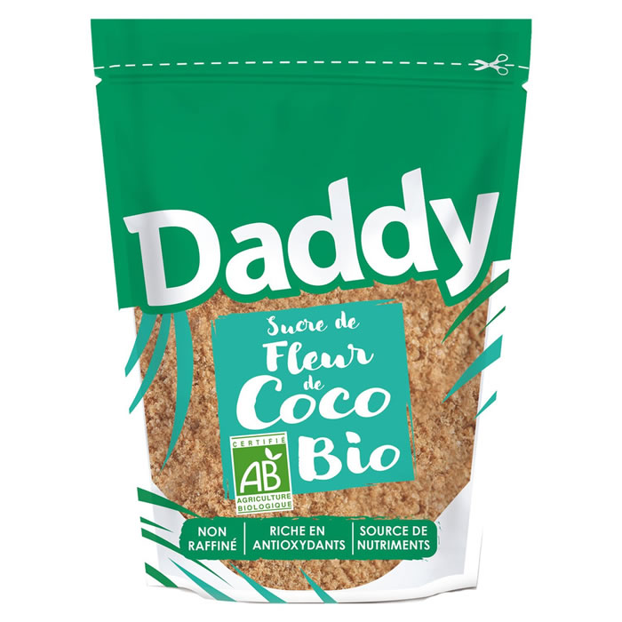 DADDY – Sucre de fleur de coco en poudre bio 230 g
