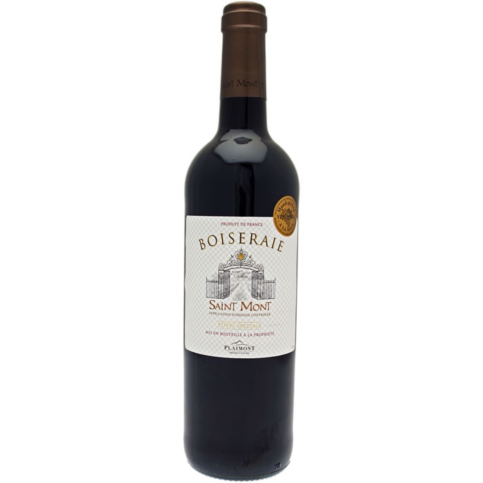 Vin rouge AOP SAINT-MONT Boiseraie 75 cl
