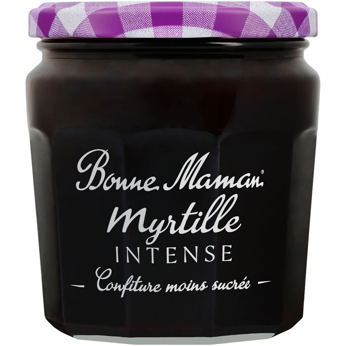 BONNE MAMAN – Confiture de myrtilles allégée en sucres 335 g