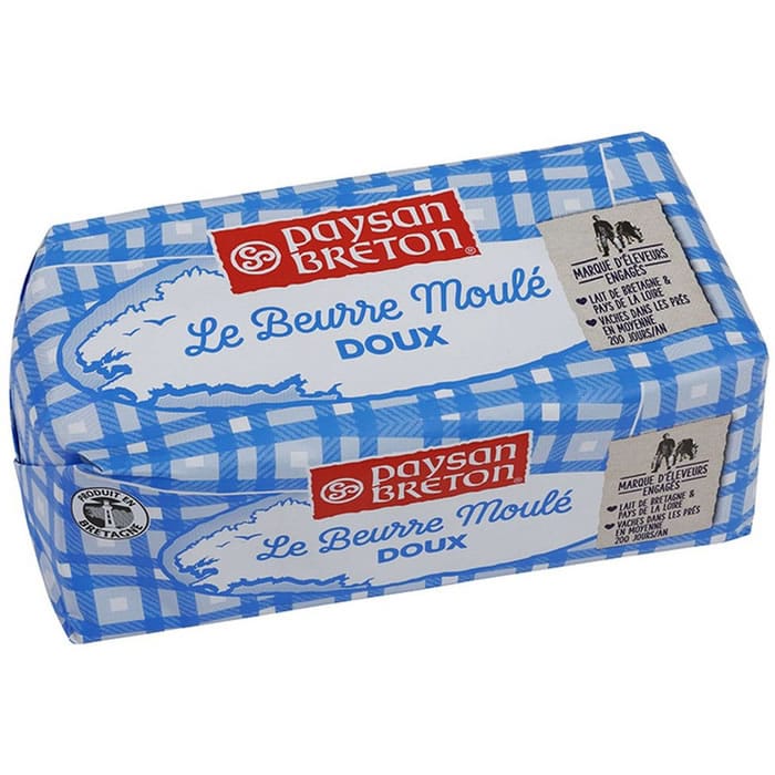 PAYSAN BRETON Beurre moulé doux – 500g