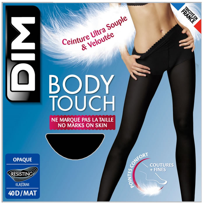 DIM Body Touch Collants noir opaque taille 4 40D