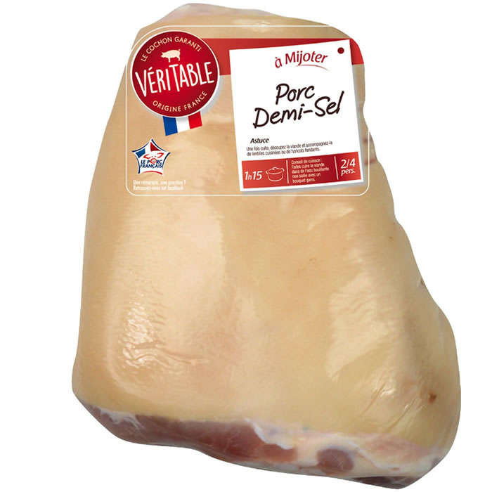 VERITABLE – Jarret de porc demi-sel 700 g