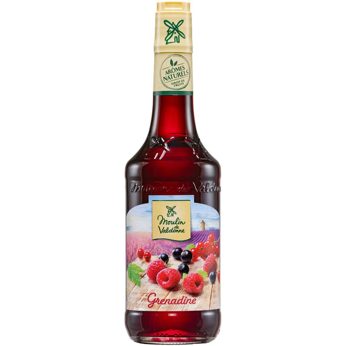 MOULIN DE VALDONNE – Sirop de grenadine 70 cl