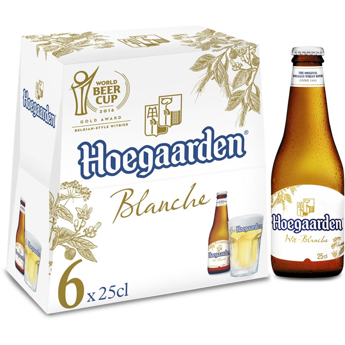HOEGAARDEN – Bière blanche Belge 6 x 25 cl