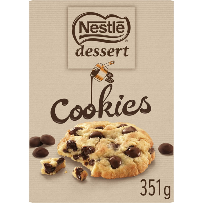 NESTLE Dessert – Préparation pour cookies aux pépites de chocolat 350 g