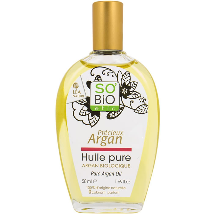 SO BIO ETIC Huile pure d’argan bio – 50ml