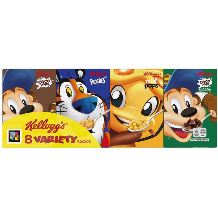 KELLOGG’S – Mini paquets de céréales 8 x 27 g