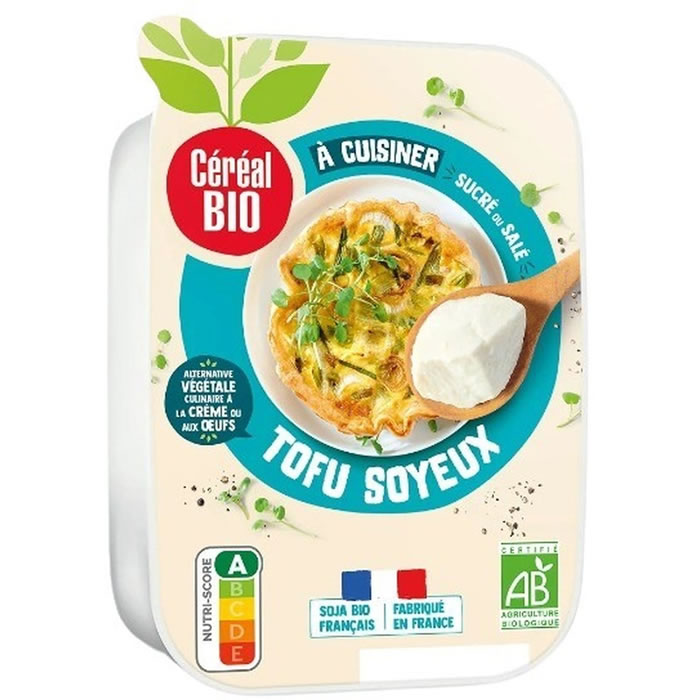 CEREAL BIO – Tofu soyeux bio 400 g