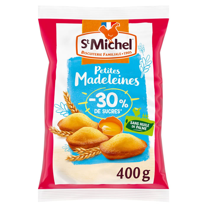 ST MICHEL – Madeleines réduit en sucres 400g