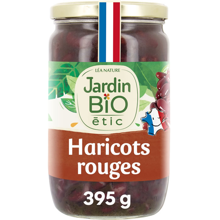JARDIN BIO Étic – Haricots rouges à la sauge bio – 395 g