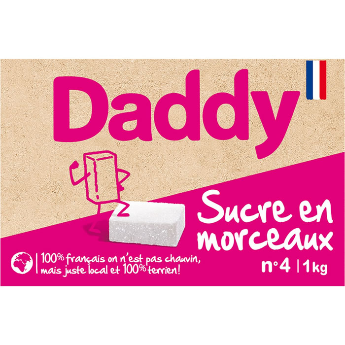 DADDY – Sucre en morceaux 1 kg