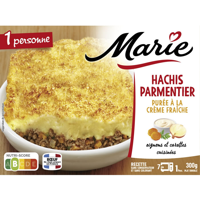 MARIE – Hachis parmentier de boeuf micro-ondes 300g