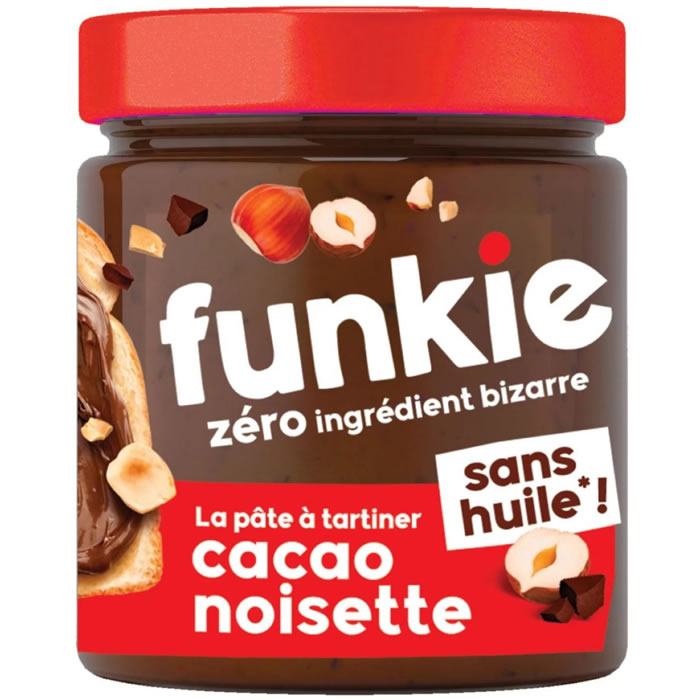 FUNKIE – Pâte à tartiner cacao & noisettes bio 200g 200 g
