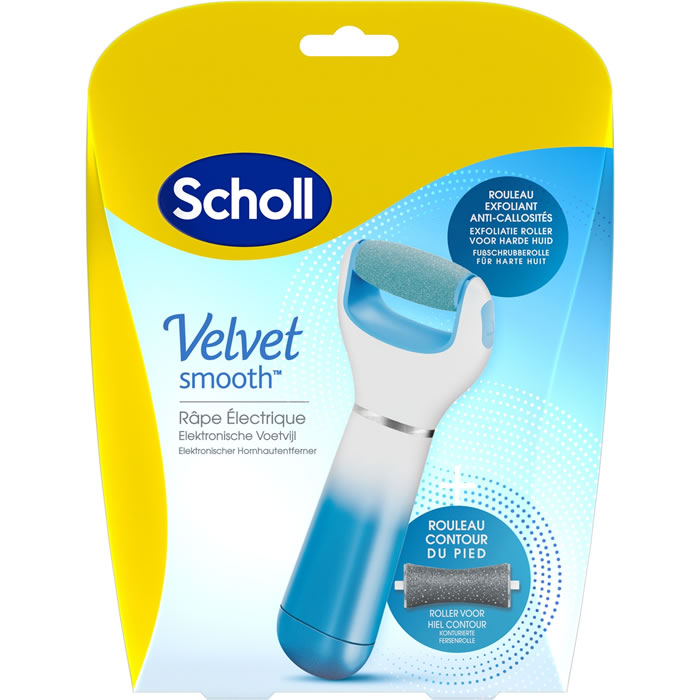 SCHOLL Velvet Smooth – Râpe électrique pour pieds