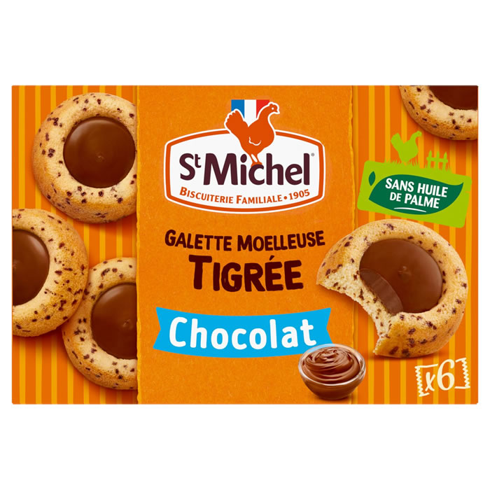 ST MICHEL – Gâteaux moelleux au chocolat au lait 180g