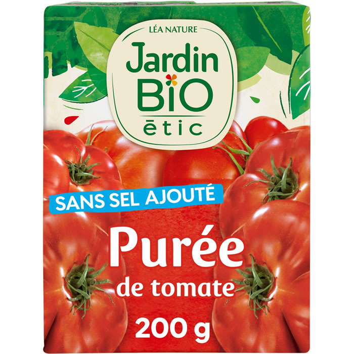 JARDIN BIO – Purée de tomates bio – 200g