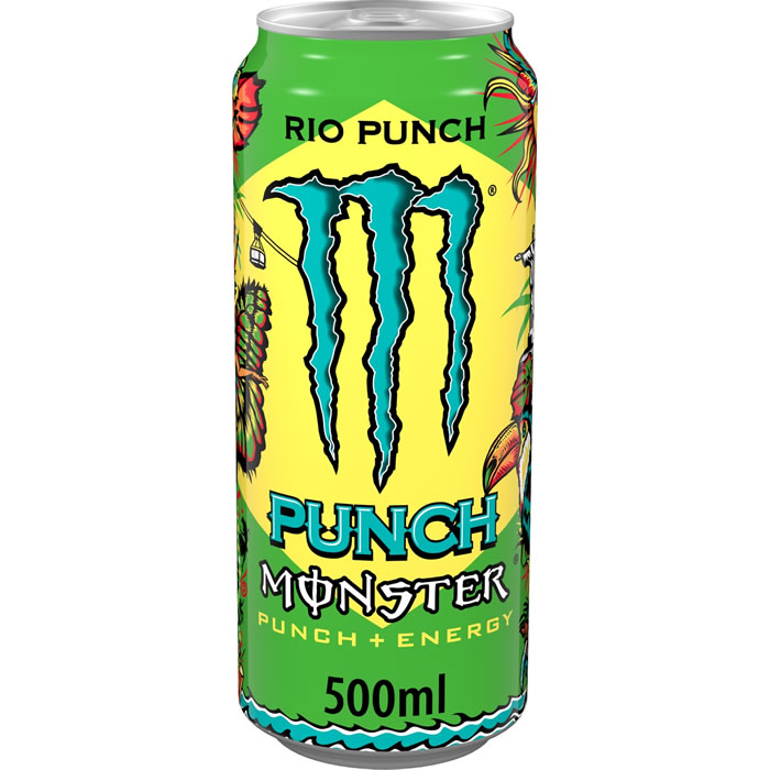 MONSTER – Boisson énergisante gazeuse aux fruits tropicaux 50 cl