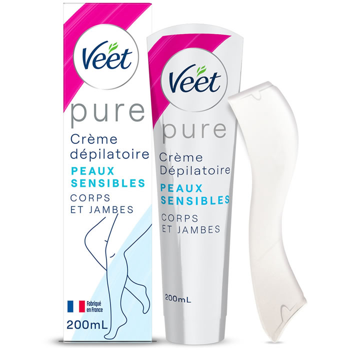 VEET Minima Pure – Crème dépilatoire corps et jambes 200 ml