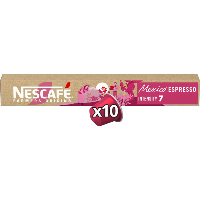 NESCAFE – Capsules de café espresso du Mexique N°7 10 capsules