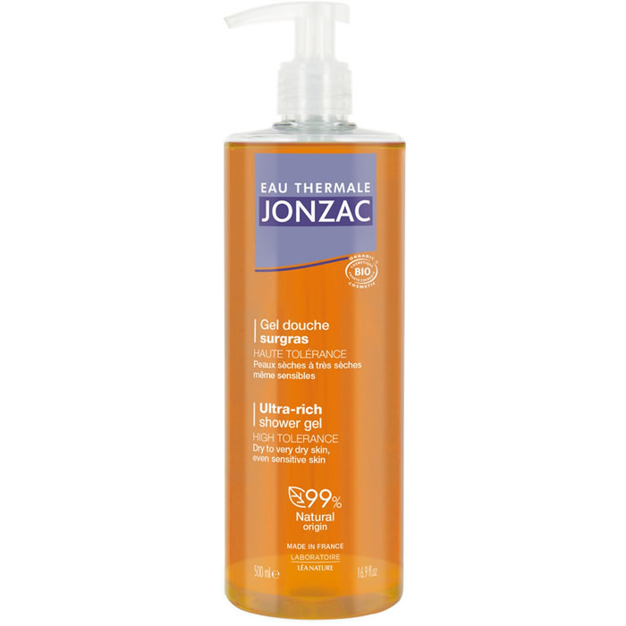 EAU THERMALE JONZAC Gel douche surgras bio 500 ml
