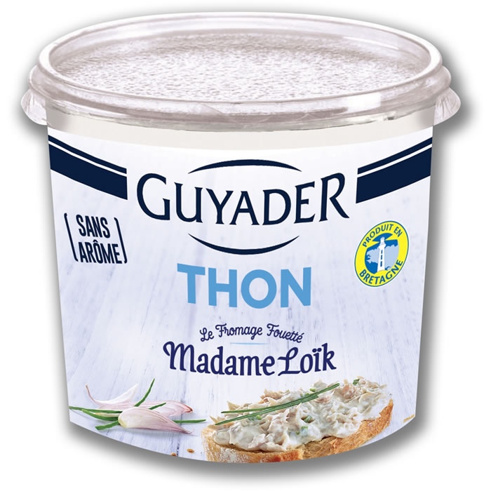 GUYADER – Rillettes de thon et fromage fouetté 120g