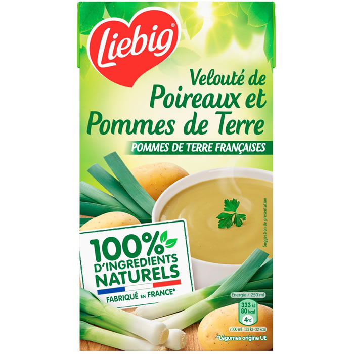 LIEBIG PurSoup’ – Soupe velouté de poireaux et pommes de terre 1L