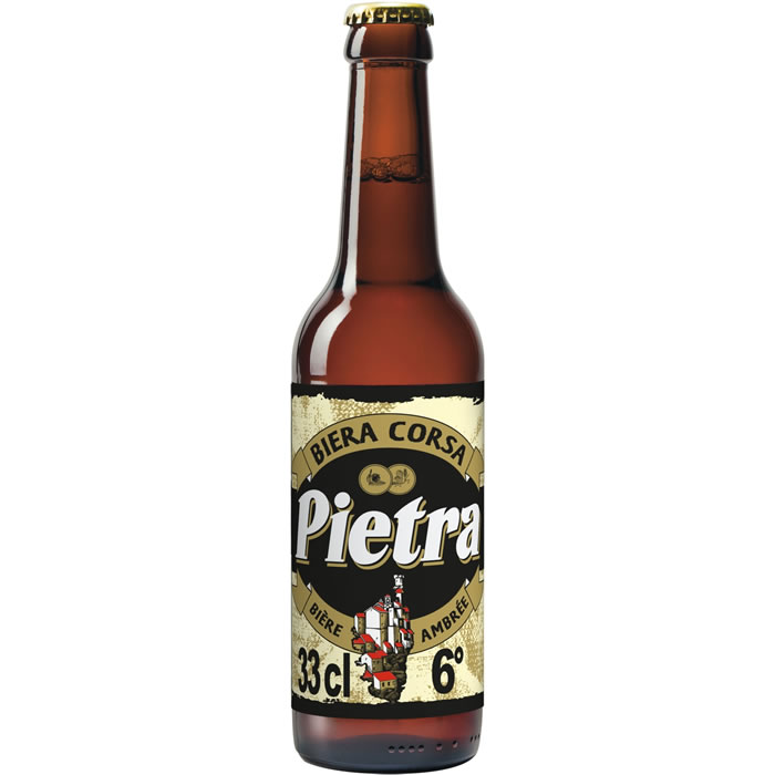 PIETRA – Bière ambrée Corse 33 cl