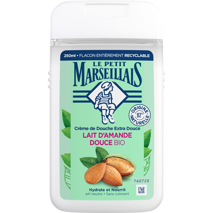 LE PETIT MARSEILLAIS – Crème douche au lait d’amande douce 250 ml