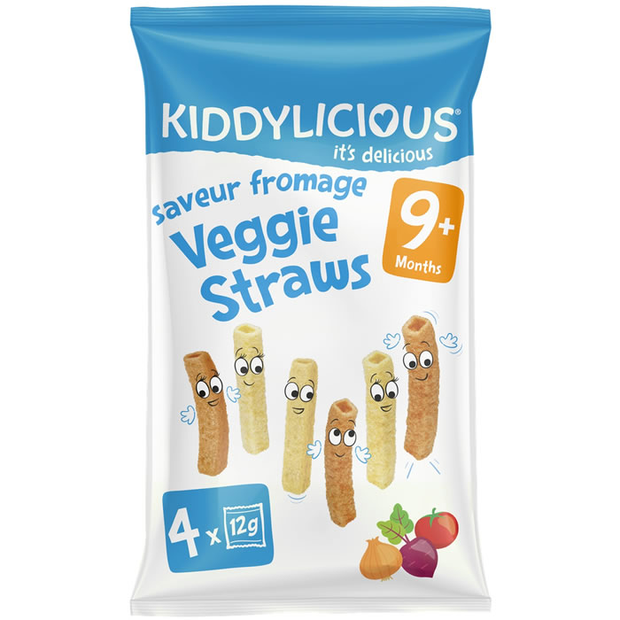 KIDDYLICIOUS – Soufflés au fromage dès 9 mois 48g