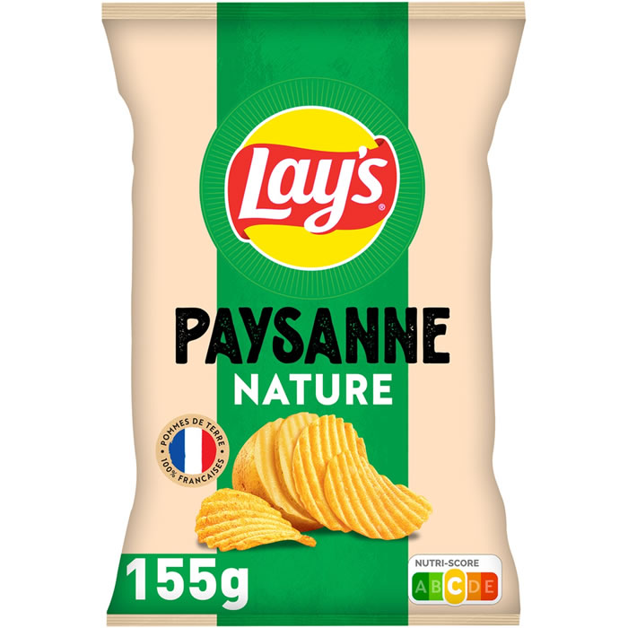 LAY’S – Chips paysannes nature 155g