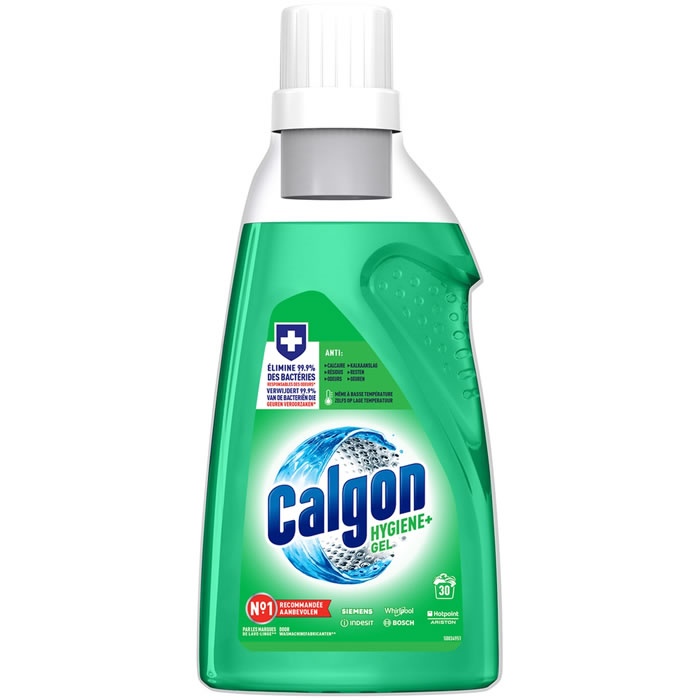 CALGON Hygiene Plus Gel nettoyant liquide anti-calcaire lave-linge 1,5 L