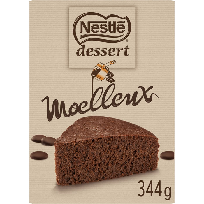 NESTLE Dessert – Préparation pour moelleux au chocolat 344 g