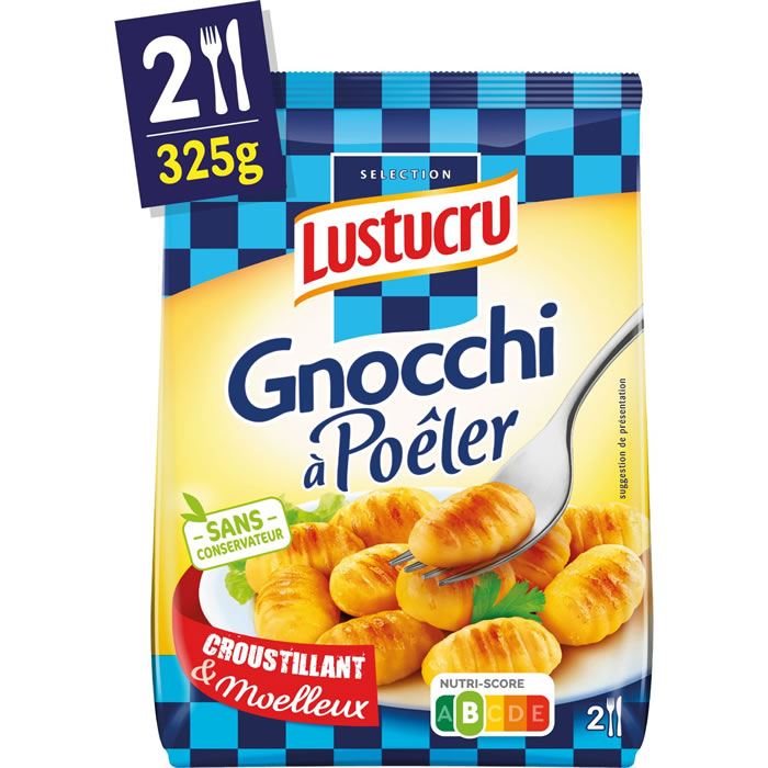 LUSTUCRU – Gnocchi à poêler 325g