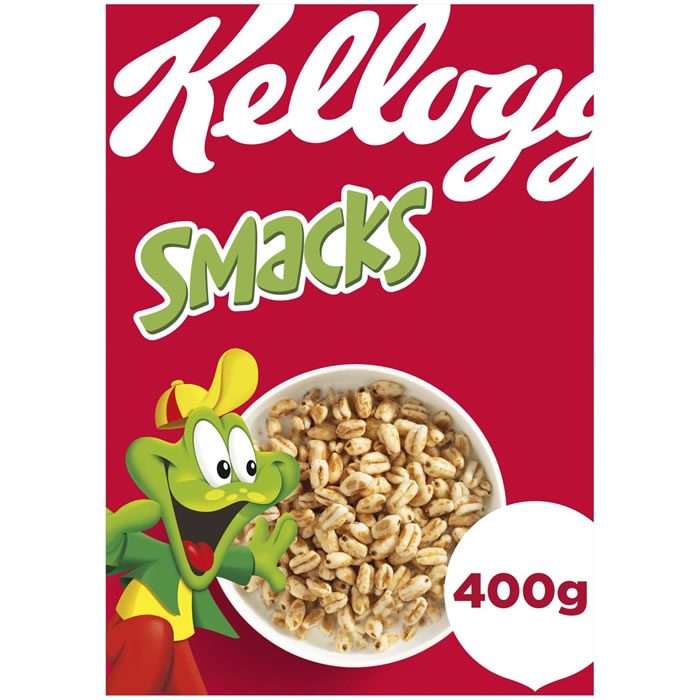 KELLOGG’S Smacks – Céréales blé soufflé caramélisé 400 g