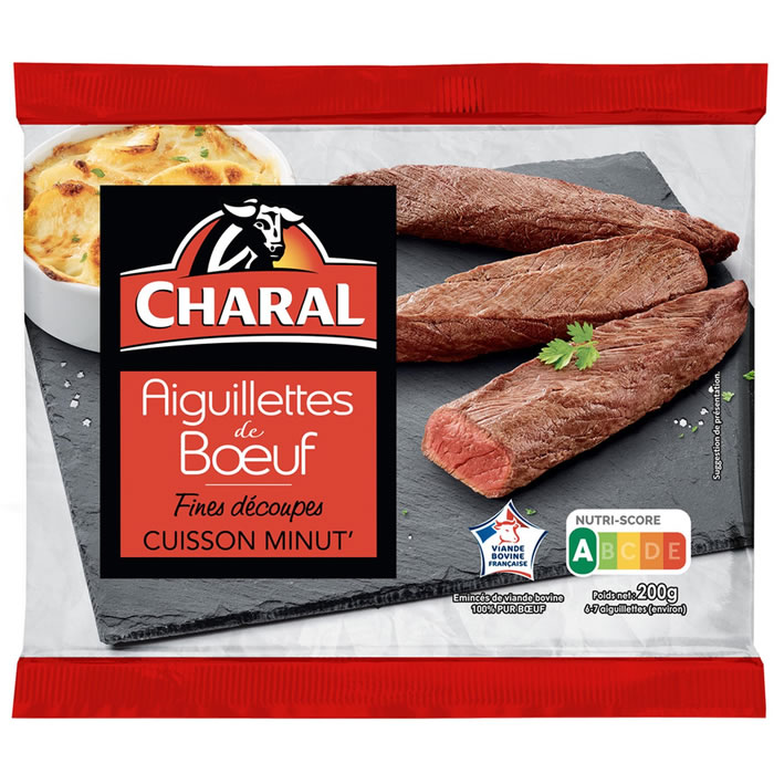 CHARAL – Aiguillettes de boeuf 200 g