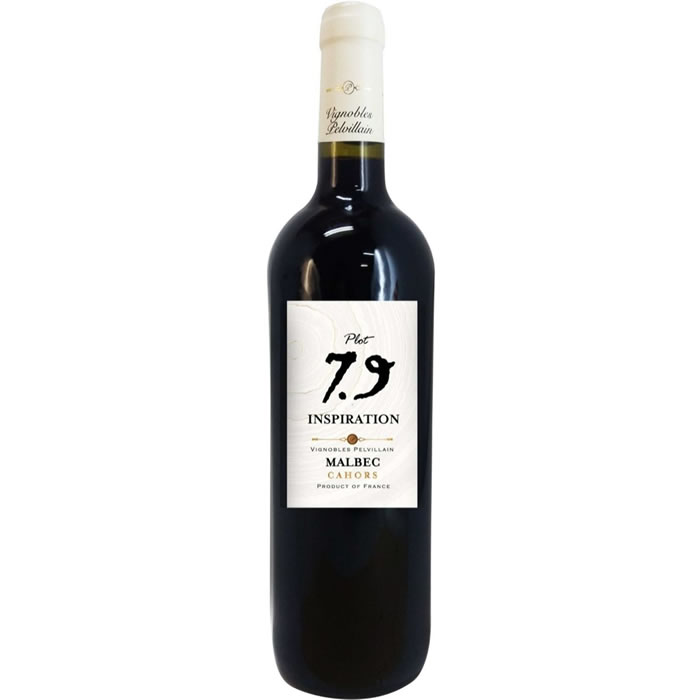 Vin rouge AOP CAHORS Inspiration 75 cl