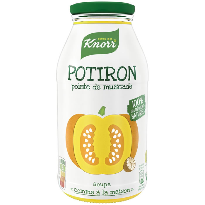 Knorr – Soupe de potiron et pointe de muscade 45cl