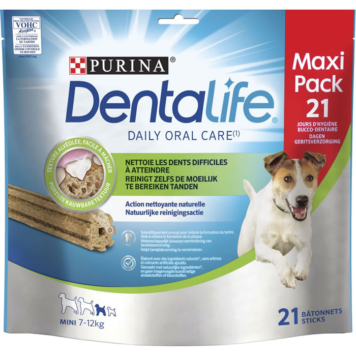 PURINA Dentalife – Bâtonnets hygiène bucco-dentaire petit chien (345 g)