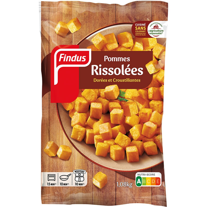 FINDUS – Pommes de terre rissolées 1,08kg