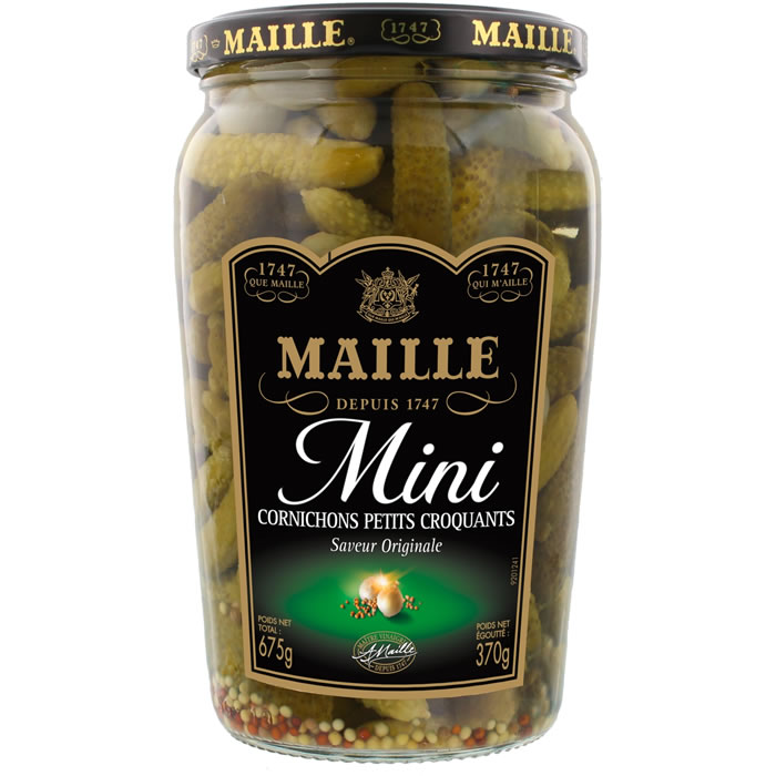 MAILLE – Cornichons – 370 g