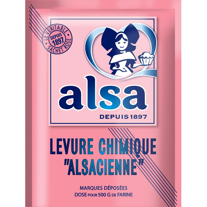ALSA – Levure chimique – 8x11g