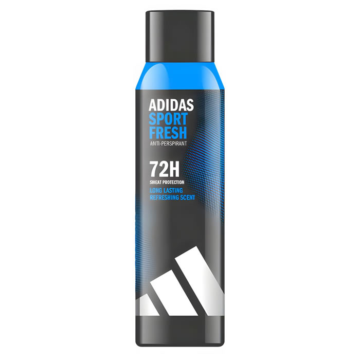 ADIDAS Sport Fresh – Déodorant anti-transpirant 72h 150 ml