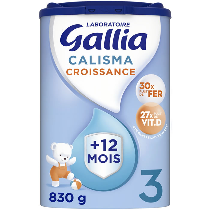 GALLIA Calisma – Lait de croissance en poudre 12/36 mois 830g