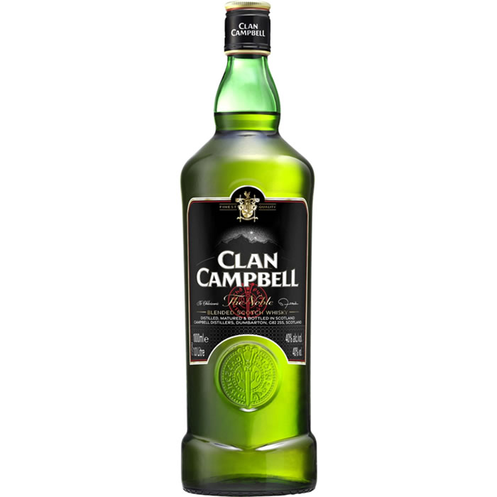 CLAN CAMPBELL – Blended Scotch Whisky 1L