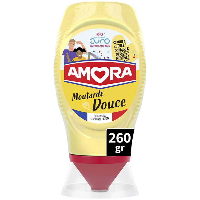 AMORA – Moutarde douce – 260g