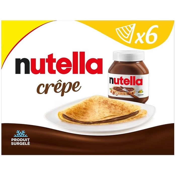 NUTELLA – Crêpes au Nutella (6 x 40g)