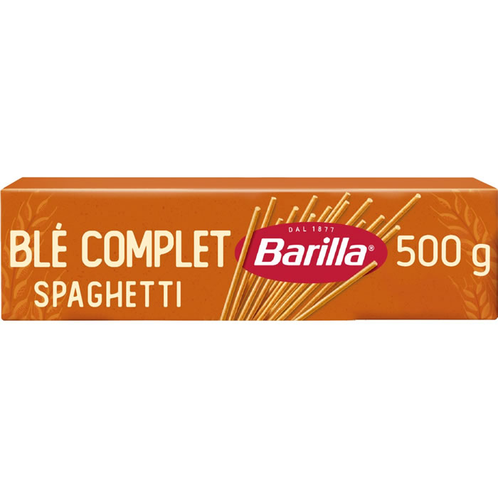 BARILLA Intégrale Spaghetti N°5 au blé complet 500g