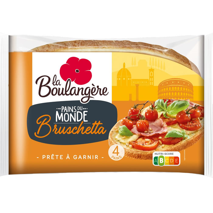 LA BOULANGERE – Pain bruschetta nature 400g